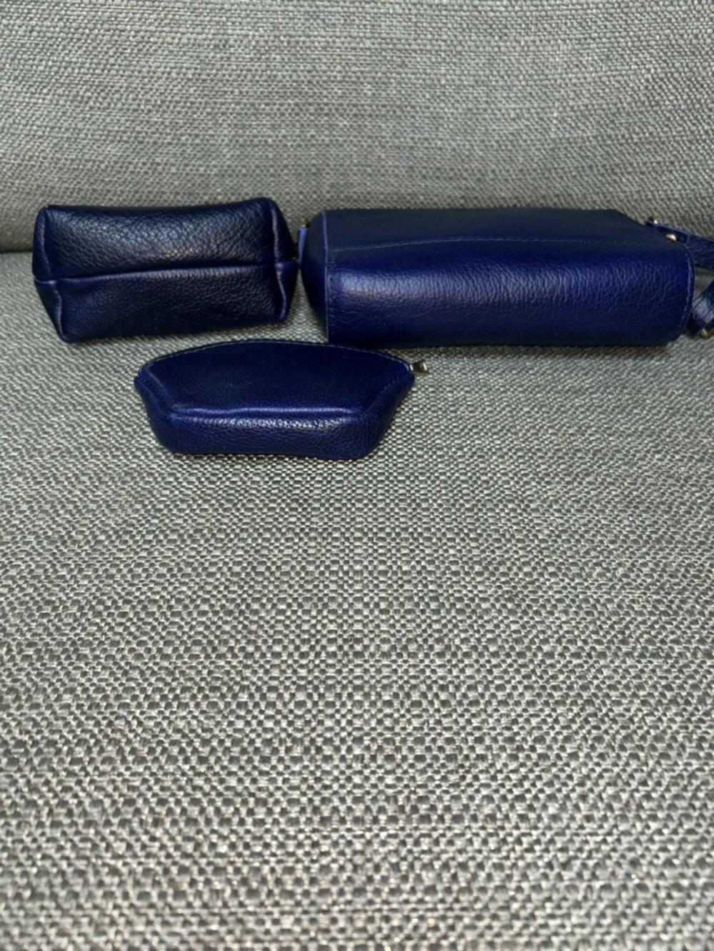 Portland Leather Goods Metro Mini Cobalt Bundle - Picture 3 of 6